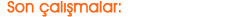 Son �al��malar